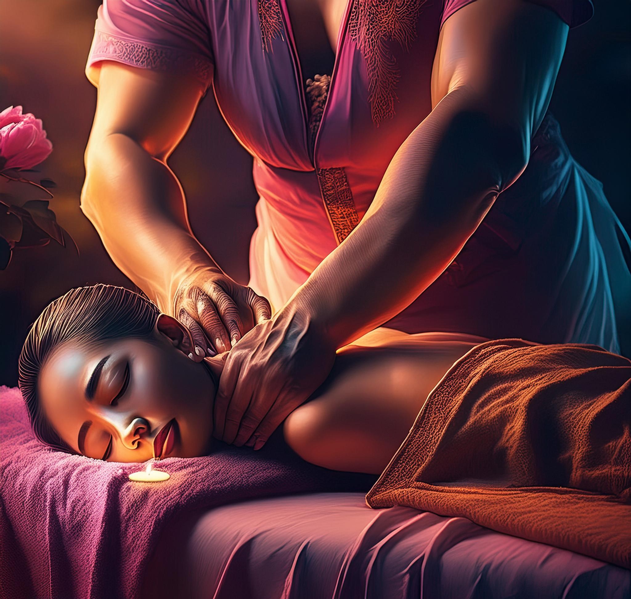 Wellnessmassage Ruhe Insel